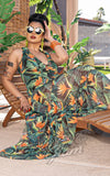 Rebel Love Acapulco Tropical Mesh Dress maxi Rebel Love Acapulco Tropical Mesh Dress maxi