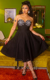 Rebel Love Maila Webbed Bust Dress strapless Rebel Love Maila Webbed Bust Dress strapless