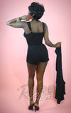 Rebel Love Tia Sarong Set in Black back Rebel Love Tia Sarong Set in Black back