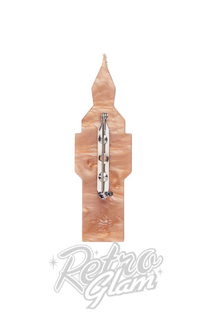 Erstwilder Big Ben Brooch back Erstwilder Big Ben Brooch back