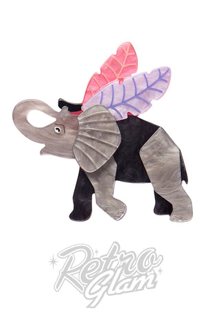 Erstwilder Pachyderm Dream Brooch Erstwilder Pachyderm Dream Brooch