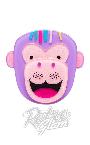 Erstwilder Charlie The Chimp Brooch Erstwilder Charlie The Chimp Brooch