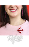 Erstwilder Cupid's Bow Essentials Mini Brooch Erstwilder Cupid's Bow Essentials Mini Brooch