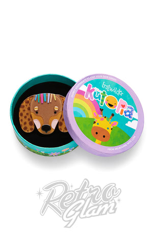 Erstwilder Darcy The Dachshund Brooch box Erstwilder Darcy The Dachshund Brooch box