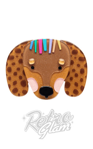 Erstwilder Darcy The Dachshund Brooch Erstwilder Darcy The Dachshund Brooch