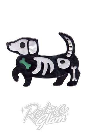 Erstwilder Doggo Darkness Brooch Erstwilder Doggo Darkness Brooch