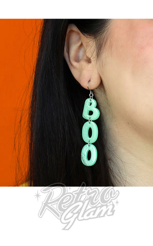 Boo earrings glow in the dark Boo earrings glow in the dark