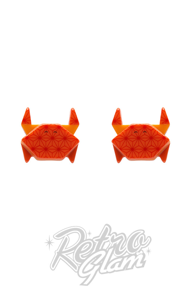 Erstwilder The Good Crab Stud Earrings Erstwilder The Good Crab Stud Earrings