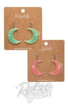 Erstwilder Halloween Earrings - crescent moon Erstwilder Halloween Earrings - crescent moon