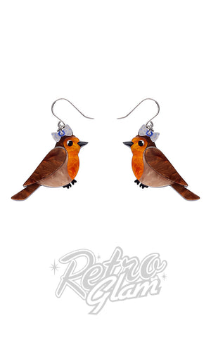 Erstwilder Rosie The Robin Earrings Erstwilder Rosie The Robin Earrings