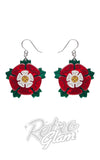 Erstwilder Tudor Rose Earrings Erstwilder Tudor Rose Earrings