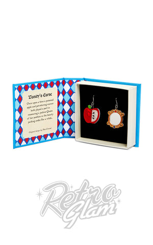 Erstwilder Vanity's Curse Drop Earrings box Erstwilder Vanity's Curse Drop Earrings box