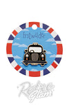 Erstwilder London Calling Enamel Pins black cab Erstwilder London Calling Enamel Pins black cab