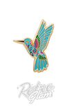 Erstwilder Frida's hummingbird pin