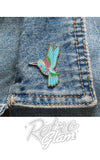 Erstwilder Frida's hummingbird pin enamel