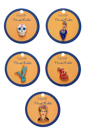 Erstwilder X Frida Kahlo Enamel Pins Erstwilder X Frida Kahlo Enamel Pins