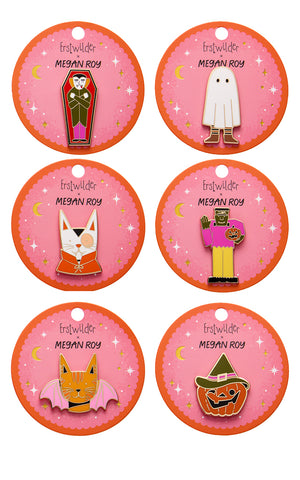 Erstwilder Haunted Heart Enamel Pins Erstwilder Haunted Heart Enamel Pins