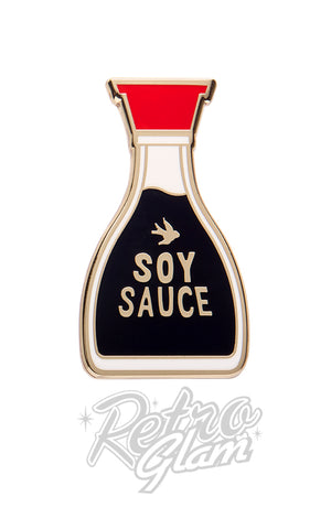 Erstwilder Soy Sauce Enamel Pins Erstwilder Soy Sauce Enamel Pins