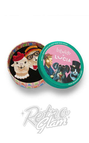 Erstwilder Enamoured Alpacas Brooch box Erstwilder Enamoured Alpacas Brooch box