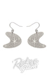 Erstwilder Essentials Boomerang Drop Earrings silver Erstwilder Essentials Boomerang Drop Earrings silver