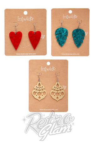 Erstwilder Essentials Frida Kahlo Drop Earrings Erstwilder Essentials Frida Kahlo Drop Earrings