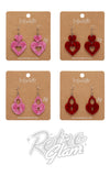 Erstwilder Valentines Essential Earrings hearts Erstwilder Valentines Essential Earrings hearts
