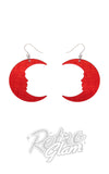 Erstwilder Spellbound Moon earrings red Erstwilder Spellbound Moon earrings red