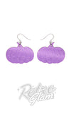 Erstwilder Spellbound Pumpkin Earrings purple Erstwilder Spellbound Pumpkin Earrings purple