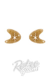 Erstwilder Essentials Boomerang Stud Earrings gold Erstwilder Essentials Boomerang Stud Earrings gold