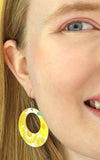 erstwilder circle drops earrings daisy erstwilder circle drops earrings daisy
