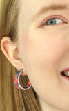 Erstwilder Earrings stud december bush hoops Erstwilder Earrings stud december bush hoops