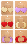 Erstwilder Spellbound Moons & Hearts Earrings Erstwilder Spellbound Moons & Hearts Earrings