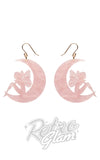 Erstwilder Essentials Earrings - Fairy Moon pink Erstwilder Essentials Earrings - Fairy Moon pink