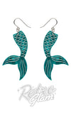 Erstwilder Pete Cromer Essentials Earrings mermaid green Erstwilder Pete Cromer Essentials Earrings mermaid green