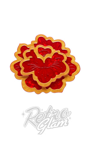 Erstwilder Flower Of Life Brooch Erstwilder Flower Of Life Brooch