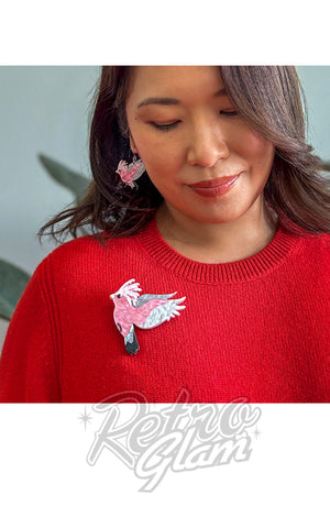Erstwilder Gertie The Galah Brooch Erstwilder Gertie The Galah Brooch