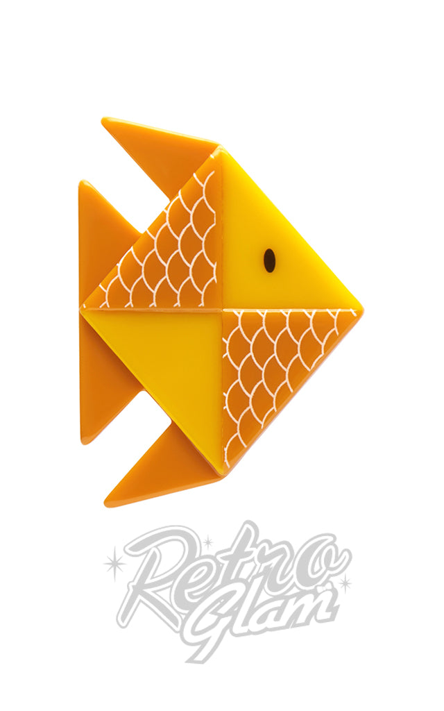 Erstwilder The Memorable Goldfish Brooch Erstwilder The Memorable Goldfish Brooch