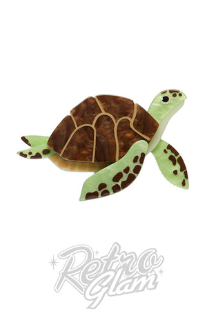 Erstwilder Green Turtle Brooch Erstwilder Green Turtle Brooch