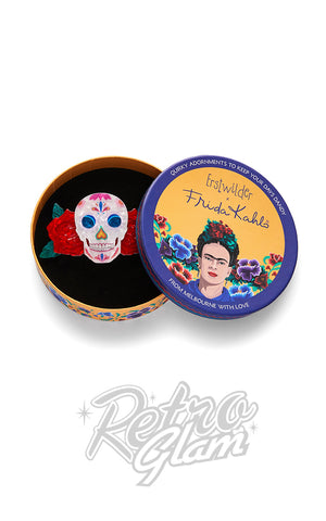 Erstwilder Dia De Los Muertos Hair Barrette box Erstwilder Dia De Los Muertos Hair Barrette box