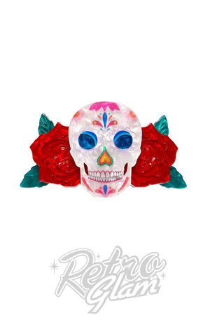 Erstwilder Dia De Los Muertos Hair Barrette Erstwilder Dia De Los Muertos Hair Barrette