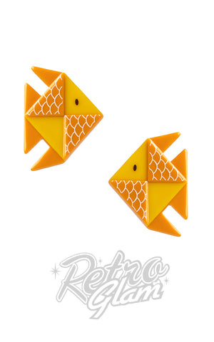 Erstwilder Memorable Goldfish Hair Clips 2 Erstwilder Memorable Goldfish Hair Clips 2