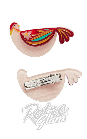 Erstwilder Partridge Perfection Hair Clips Set Erstwilder Partridge Perfection Hair Clips Set