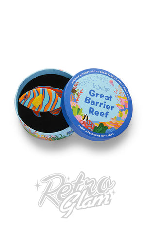 Erstwilder Harlequin Tuskfish Brooch box Erstwilder Harlequin Tuskfish Brooch box