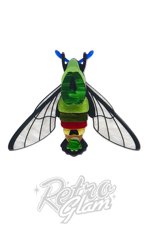 Erstwilder Glimmer The Hawk Moth Brooch Erstwilder Glimmer The Hawk Moth Brooch