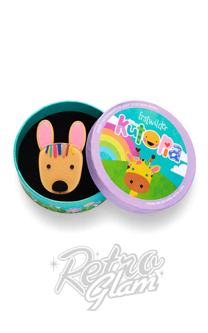 Erstwilder Kaye The Kangaroo Brooch box Erstwilder Kaye The Kangaroo Brooch box