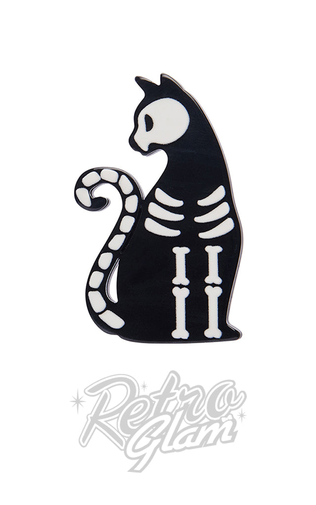 Erstwilder Bone Cat Mini Brooch Erstwilder Bone Cat Mini Brooch