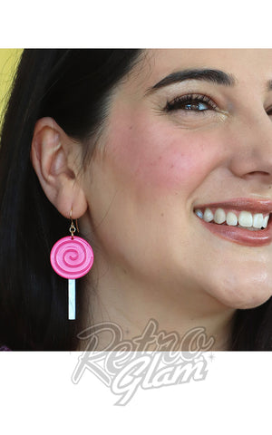 Erstwilder Wonka Lollypop Drop Earrings Erstwilder Wonka Lollypop Drop Earrings