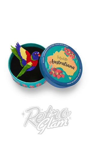 Erstwilder Lulu the Lorikeet Brooch box Erstwilder Lulu the Lorikeet Brooch box