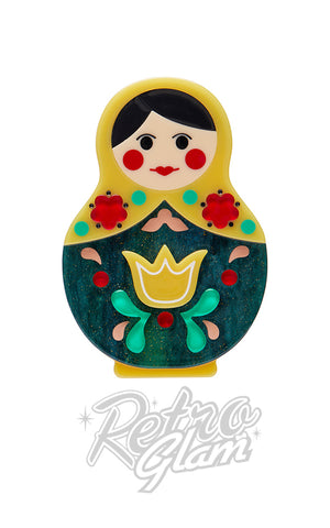 Erstwilder Matryoshka Memories Brooch Erstwilder Matryoshka Memories Brooch