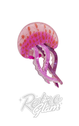 Erstwilder Mauve Stinger Jellyfish Brooch Erstwilder Mauve Stinger Jellyfish Brooch